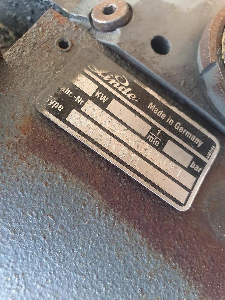 Liebherr Linde BPV 70 aus PR 722 - Hydraulické čerpadlo pro Stavební technika: obrázek 5 Liebherr Linde BPV 70 aus PR 722 - Hydraulické čerpadlo pro Stavební technika: obrázek 5