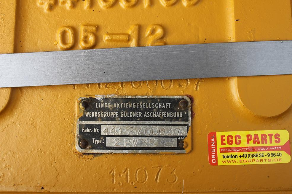 Linde 2PV35 - Hydraulické čerpadlo pro Stavební technika: obrázek 2 Linde 2PV35 - Hydraulické čerpadlo pro Stavební technika: obrázek 2