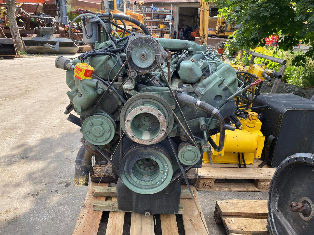 Mercedes Benz OM 421 aus PB 240 - Motor pro Stavební technika: obrázek 4 Mercedes Benz OM 421 aus PB 240 - Motor pro Stavební technika: obrázek 4