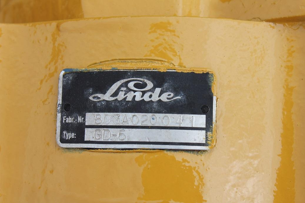 Zeppelin Linde GD 6 aus ZM 19 - Pohon otoče pro Stavební technika: obrázek 3 Zeppelin Linde GD 6 aus ZM 19 - Pohon otoče pro Stavební technika: obrázek 3