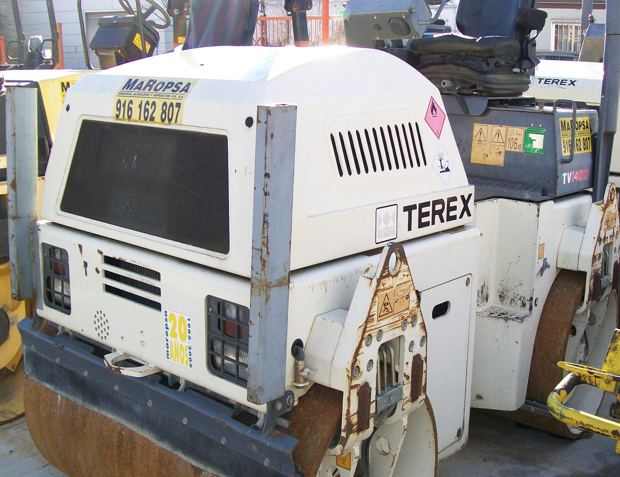 Doble Vibrante Terex TV 1400 - Silniční válec: obrázek 1 Doble Vibrante Terex TV 1400 - Silniční válec: obrázek 1