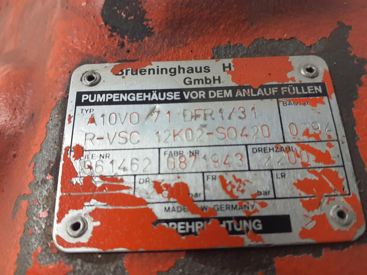 CT Compack Truck CT2 pump - Hydraulické čerpadlo pro Jeřáb: obrázek 5 CT Compack Truck CT2 pump - Hydraulické čerpadlo pro Jeřáb: obrázek 5