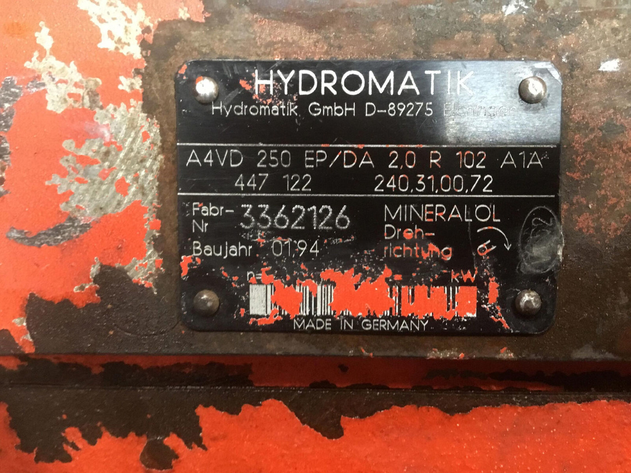 CT Compack Truck CT2 pump - Hydraulické čerpadlo pro Autojeřáb: obrázek 5 CT Compack Truck CT2 pump - Hydraulické čerpadlo pro Autojeřáb: obrázek 5