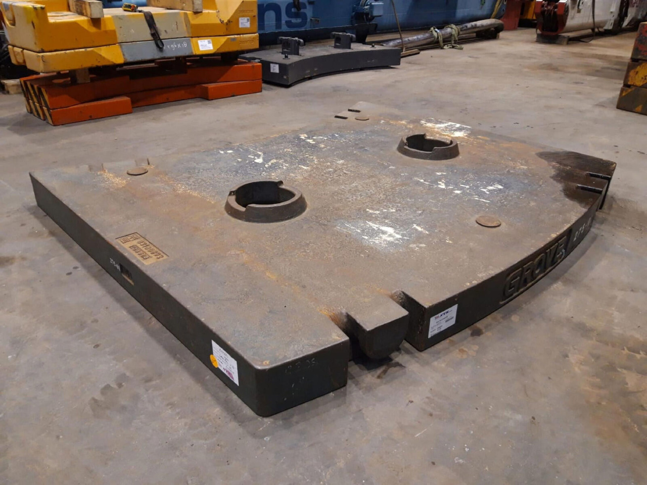 Grove GMK 5220 10 ton counterweight 10,0 ton - Protizávaží pro Autojeřáb: obrázek 1 Grove GMK 5220 10 ton counterweight 10,0 ton - Protizávaží pro Autojeřáb: obrázek 1