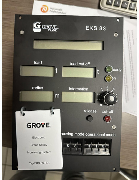 Grove KMK EKS 83 - Elektrický systém pro Jeřáb: obrázek 5 Grove KMK EKS 83 - Elektrický systém pro Jeřáb: obrázek 5