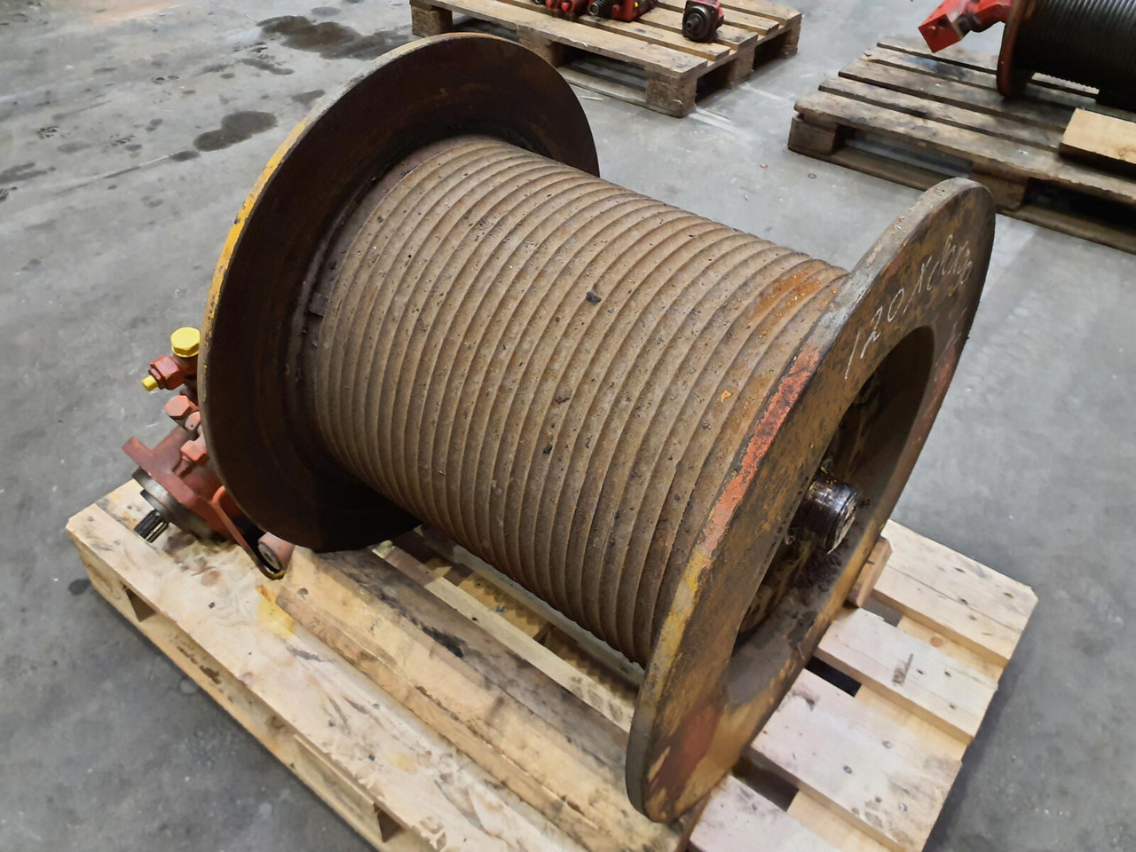Krupp KMK 4070 complete winch - Naviják pro Autojeřáb: obrázek 3 Krupp KMK 4070 complete winch - Naviják pro Autojeřáb: obrázek 3