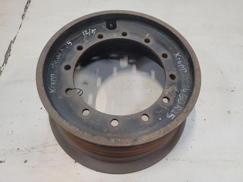 Krupp Rim 385/95R25 12 5.5 3p - Ráfek pro Jeřáb: obrázek 1 Krupp Rim 385/95R25 12 5.5 3p - Ráfek pro Jeřáb: obrázek 1