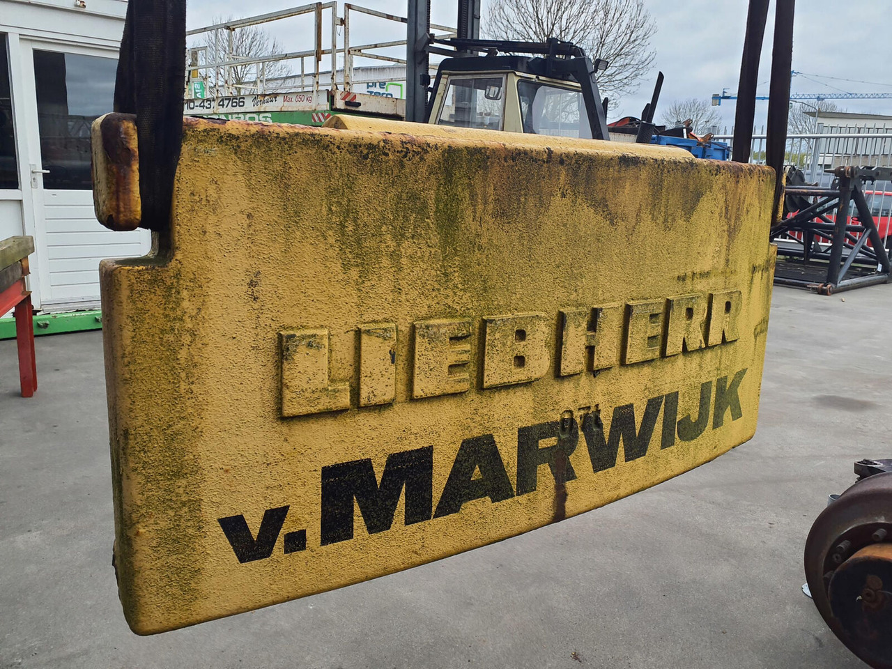 Liebherr LTM 1060-2 counterweight 0.7 - Protizávaží pro Autojeřáb: obrázek 1 Liebherr LTM 1060-2 counterweight 0.7 - Protizávaží pro Autojeřáb: obrázek 1