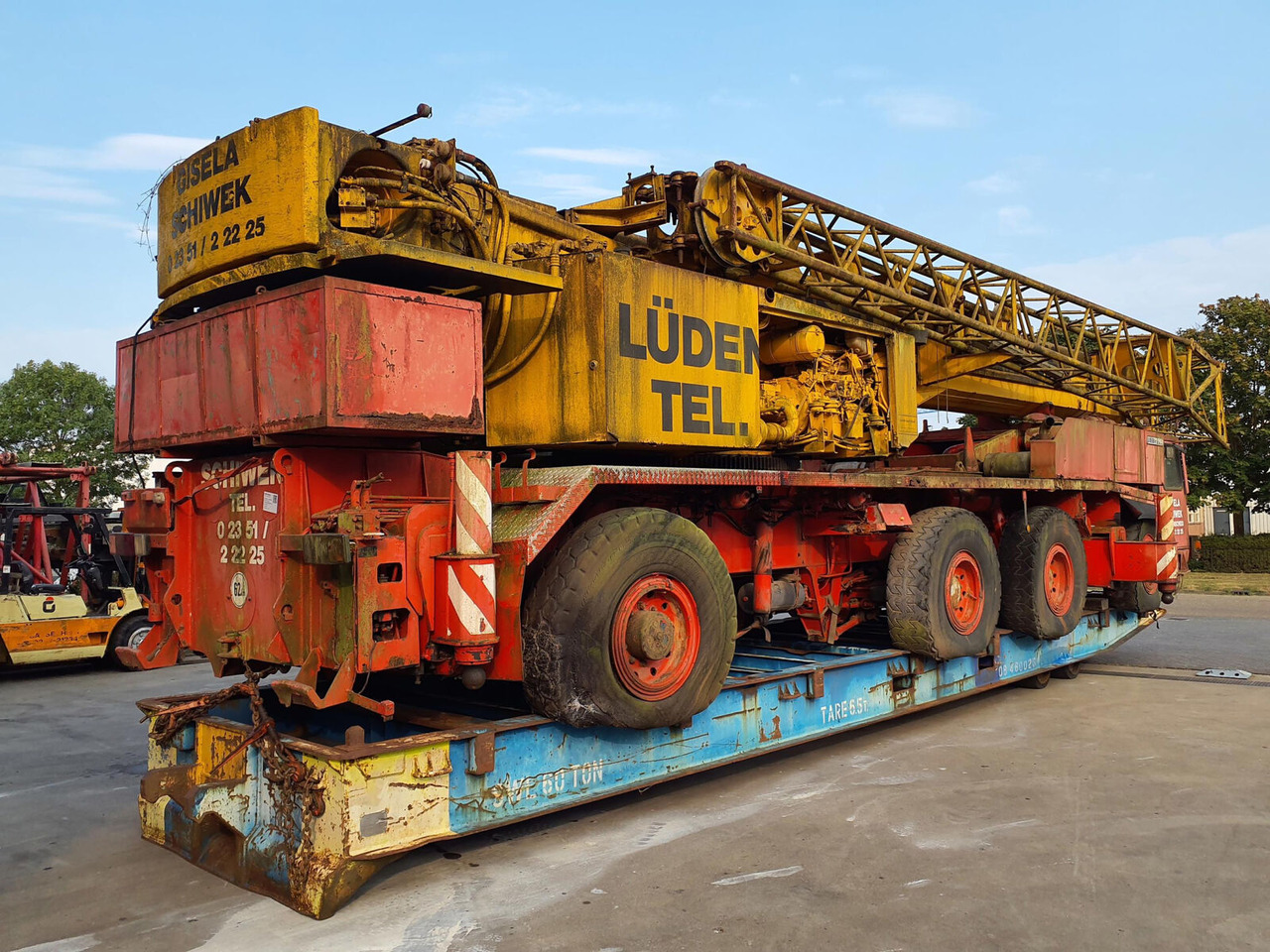 Liebherr LTM 1100 - Autojeřáb: obrázek 4 Liebherr LTM 1100 - Autojeřáb: obrázek 4