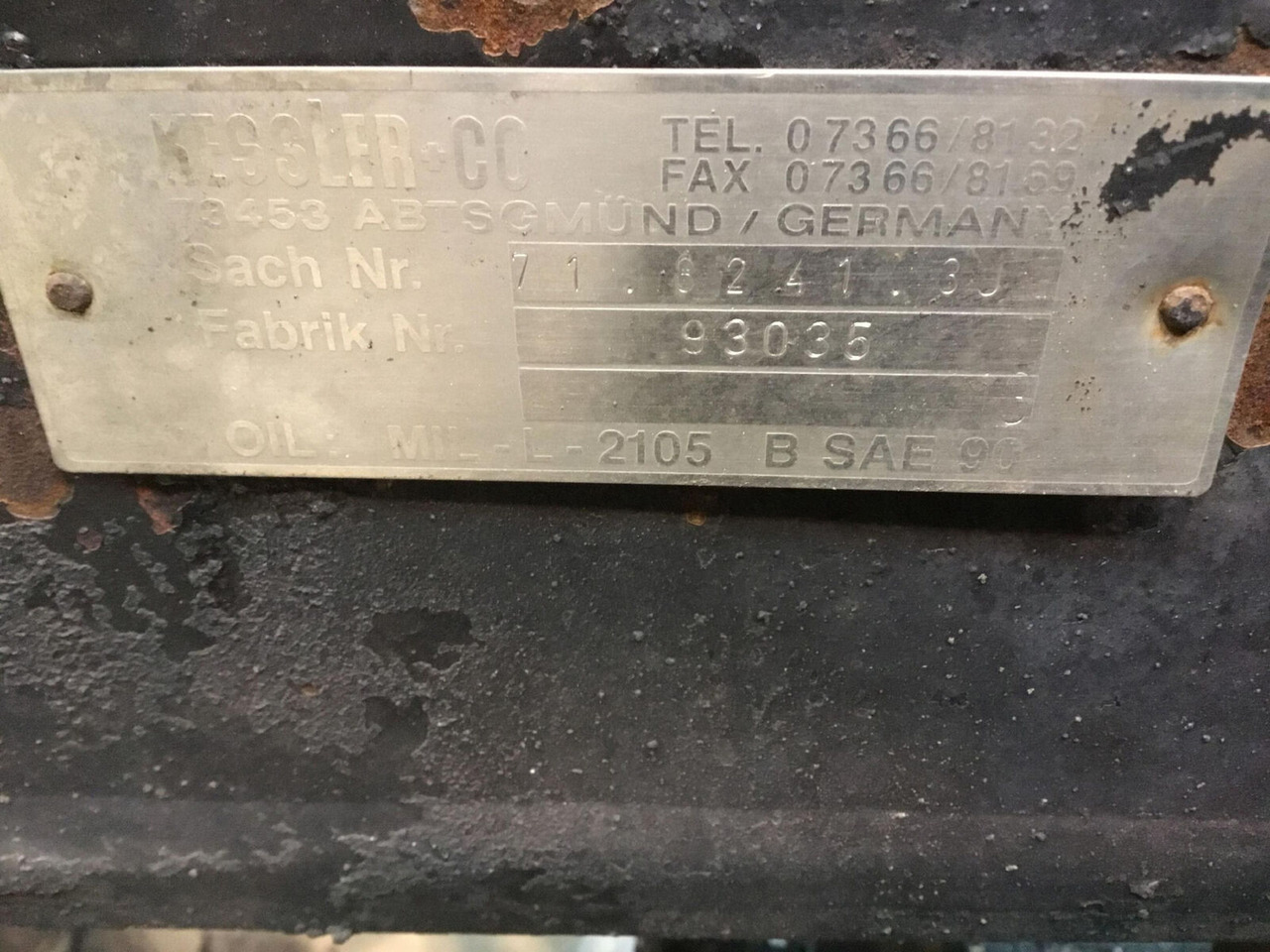 Terex AC 205 axle 2 - Náprava a díly pro Autojeřáb: obrázek 5 Terex AC 205 axle 2 - Náprava a díly pro Autojeřáb: obrázek 5