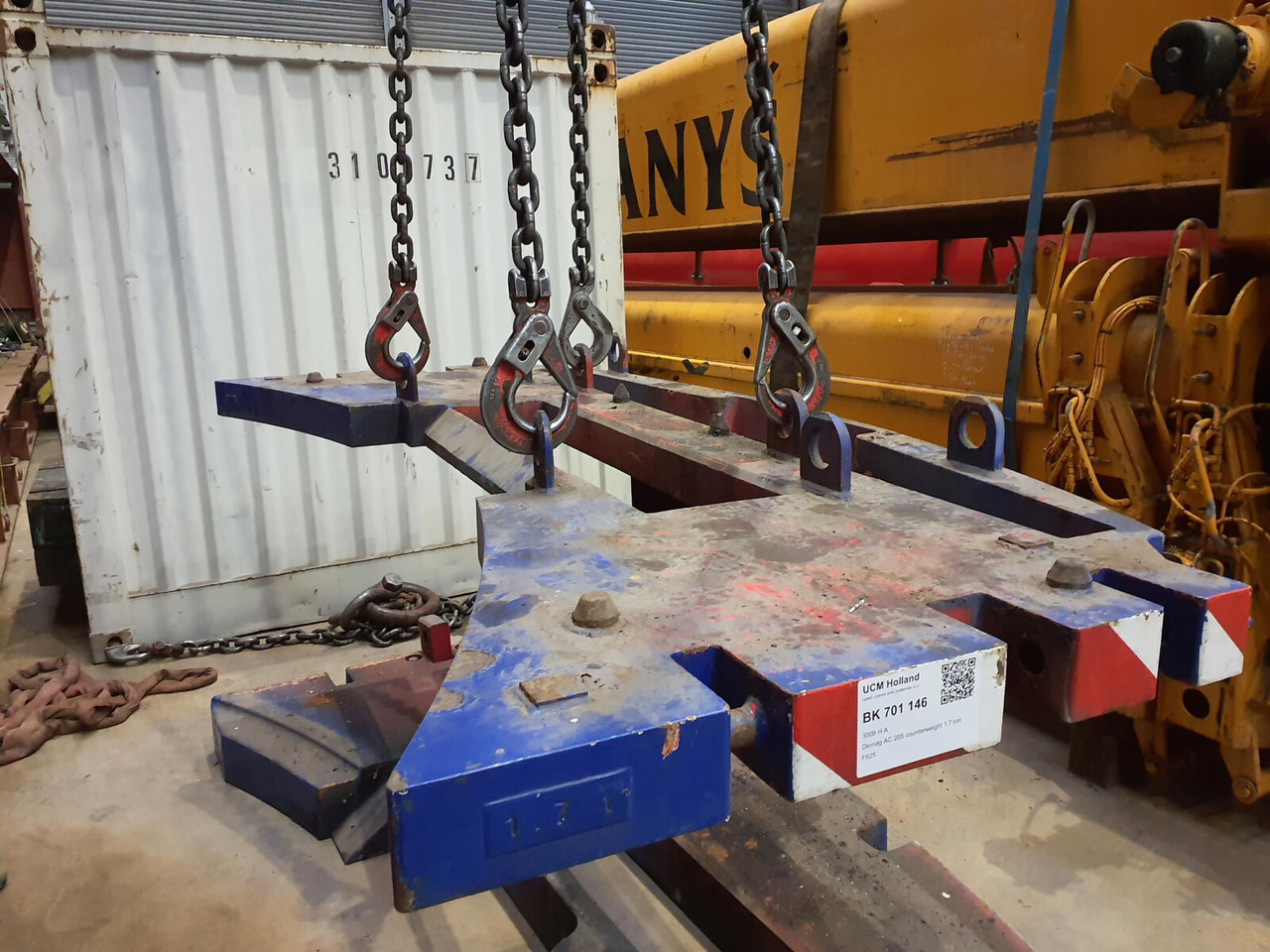 Terex AC 205 counterweight 1,7 ton - Protizávaží pro Autojeřáb: obrázek 1 Terex AC 205 counterweight 1,7 ton - Protizávaží pro Autojeřáb: obrázek 1