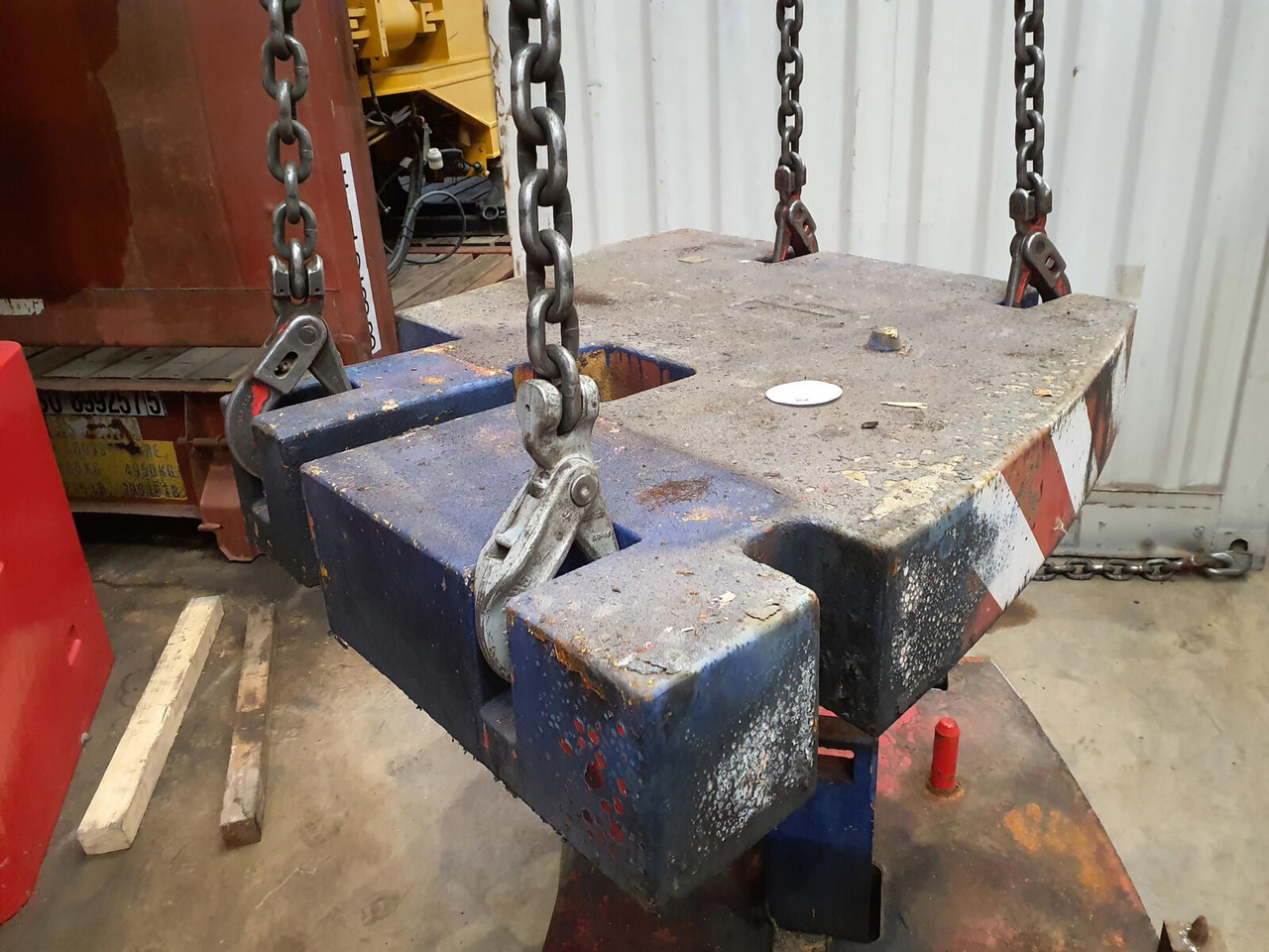 Terex AC 205 counterweight right side 2,1 ton - Protizávaží pro Autojeřáb: obrázek 1 Terex AC 205 counterweight right side 2,1 ton - Protizávaží pro Autojeřáb: obrázek 1