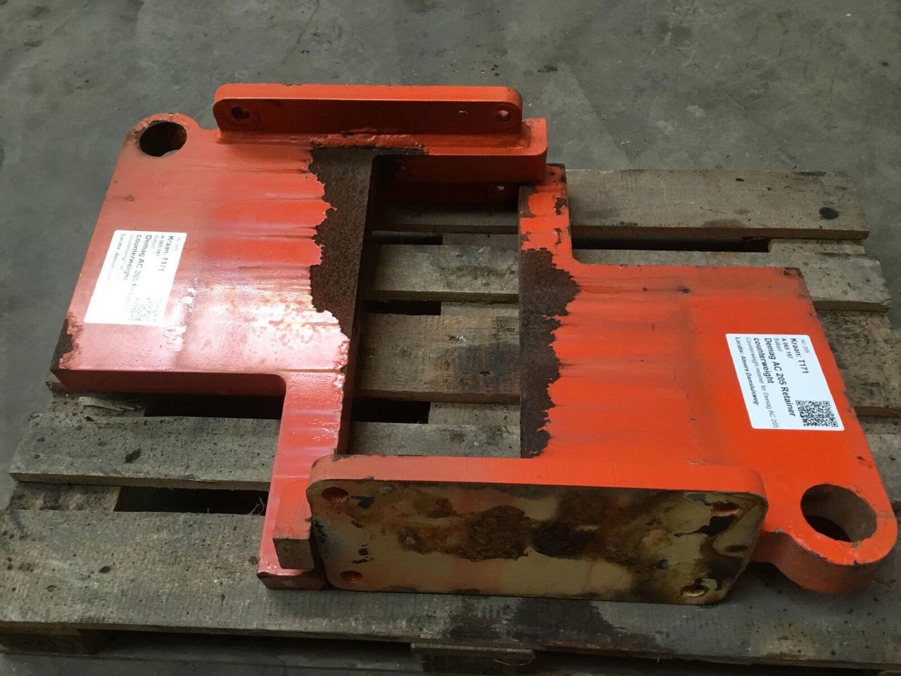 Terex AC 205 retainer counterweight - Protizávaží pro Autojeřáb: obrázek 1 Terex AC 205 retainer counterweight - Protizávaží pro Autojeřáb: obrázek 1