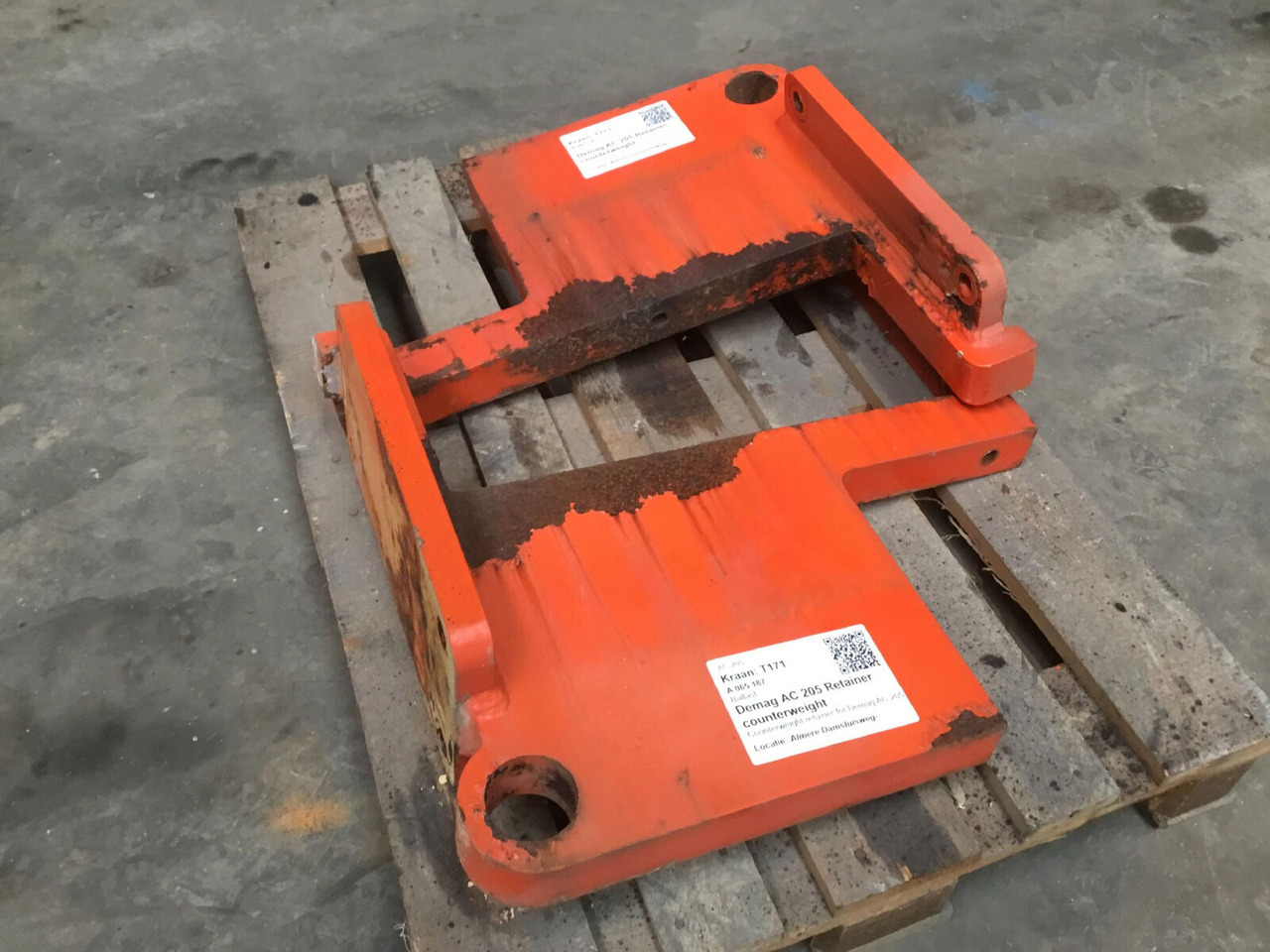 Terex AC 205 retainer counterweight - Protizávaží pro Autojeřáb: obrázek 4 Terex AC 205 retainer counterweight - Protizávaží pro Autojeřáb: obrázek 4