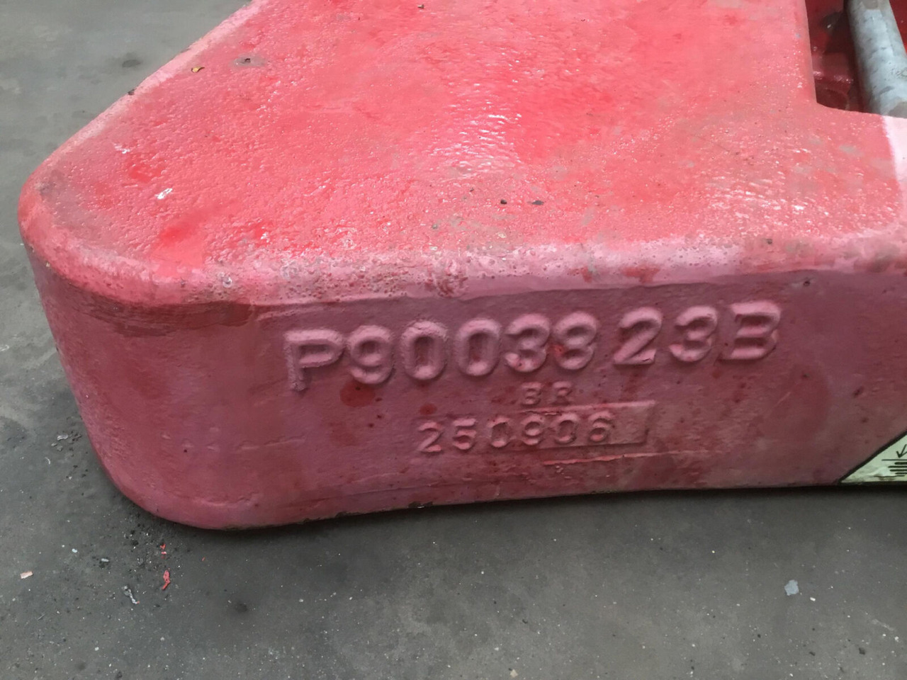 Terex AC 35 counterweight 1,3 ton - Protizávaží pro Autojeřáb: obrázek 5 Terex AC 35 counterweight 1,3 ton - Protizávaží pro Autojeřáb: obrázek 5