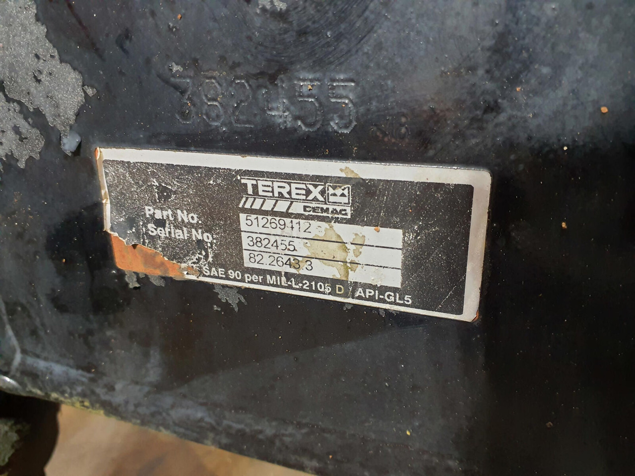 Terex AC 700 Axle 4 - Náprava a díly pro Autojeřáb: obrázek 5 Terex AC 700 Axle 4 - Náprava a díly pro Autojeřáb: obrázek 5