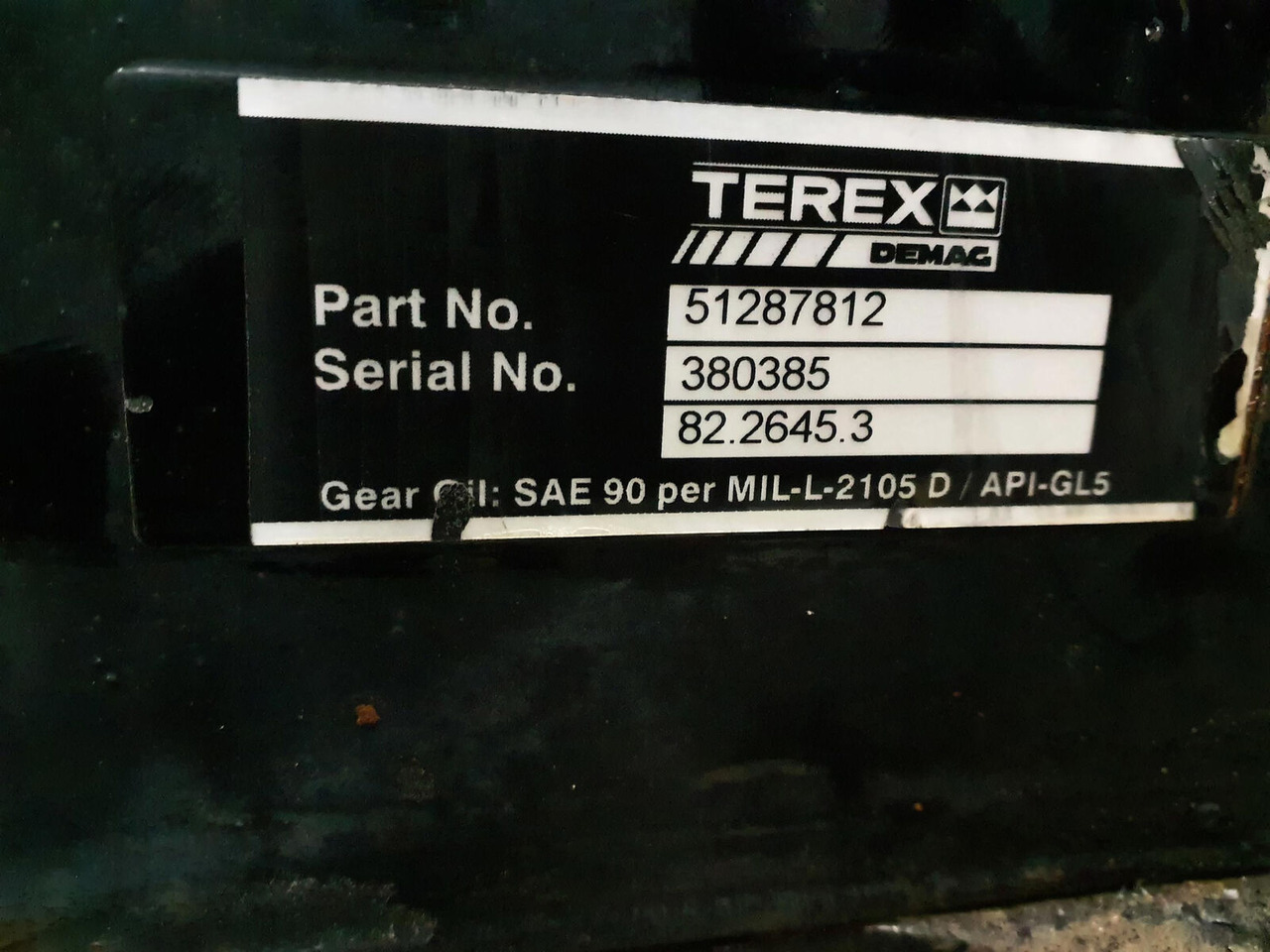 Terex AC 700 Axle 6 - Náprava a díly pro Autojeřáb: obrázek 5 Terex AC 700 Axle 6 - Náprava a díly pro Autojeřáb: obrázek 5