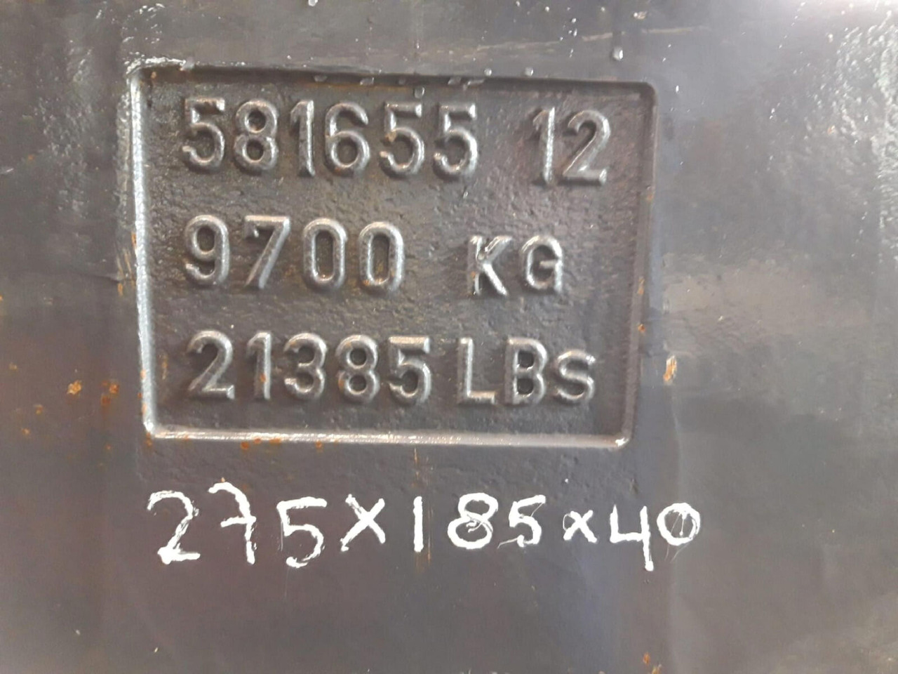 Terex Terex explorer 5600 counterweight 9,7 ton - Protizávaží pro Autojeřáb: obrázek 5 Terex Terex explorer 5600 counterweight 9,7 ton - Protizávaží pro Autojeřáb: obrázek 5