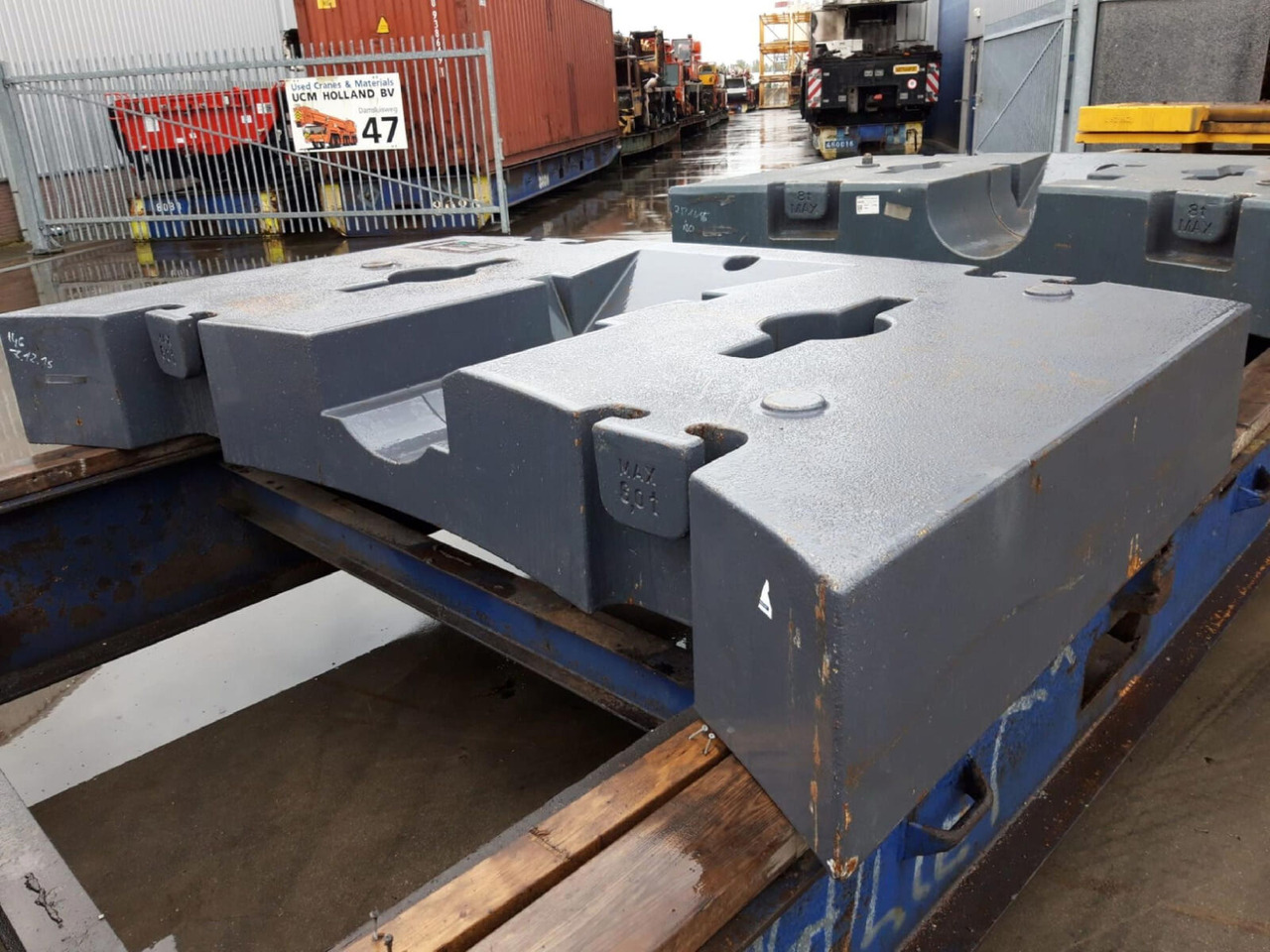 Terex Terex explorer 5600 counterweight 9,7 ton - Protizávaží pro Autojeřáb: obrázek 3 Terex Terex explorer 5600 counterweight 9,7 ton - Protizávaží pro Autojeřáb: obrázek 3