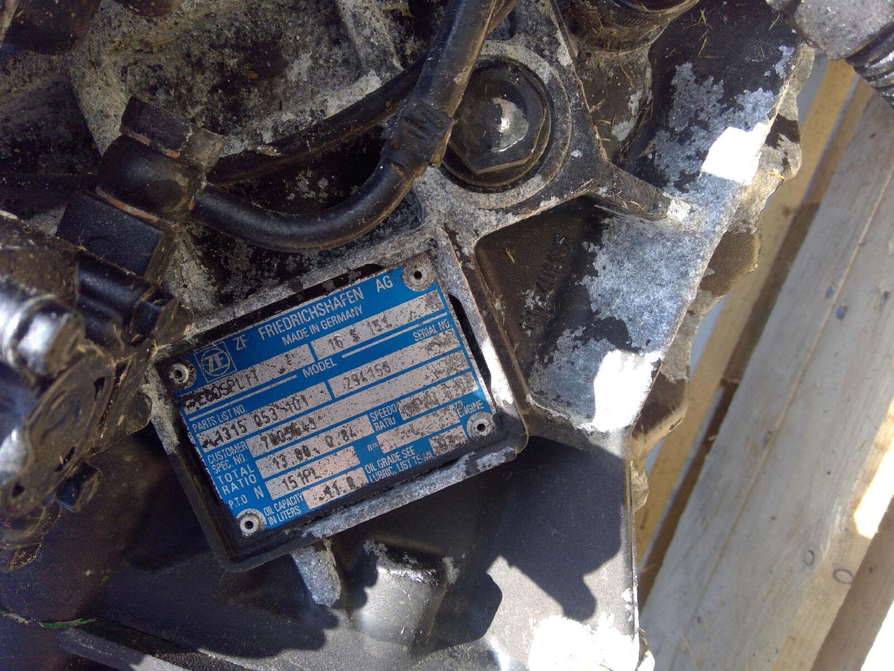 ZF ATF 60-4 gearbox ZF ECOSPLIT 16 S 151 - Převodovka pro Autojeřáb: obrázek 5 ZF ATF 60-4 gearbox ZF ECOSPLIT 16 S 151 - Převodovka pro Autojeřáb: obrázek 5