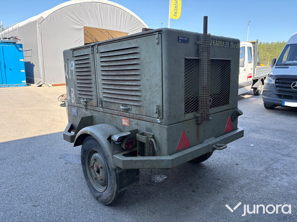 Elverk / Elkärra - Kalmar Mekaniska, 2B 15kVA - Elektrický generátor: obrázek 5 Elverk / Elkärra - Kalmar Mekaniska, 2B 15kVA - Elektrický generátor: obrázek 5