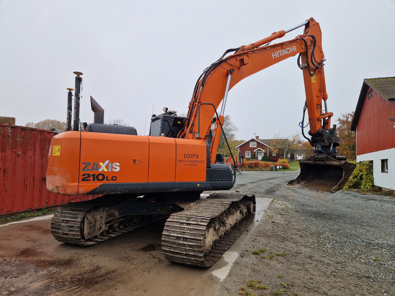 Grävmaskin - Hitachi, Zaxis 210 LC - Pásové rýpadlo: obrázek 3 Grävmaskin - Hitachi, Zaxis 210 LC - Pásové rýpadlo: obrázek 3