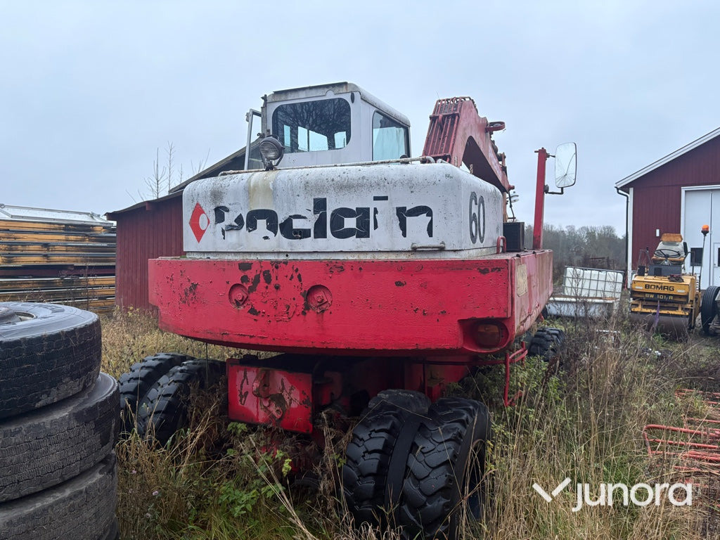 Hjulgrävare - Poclain, 60 PL - Kolesové rýpadlo: obrázek 4 Hjulgrävare - Poclain, 60 PL - Kolesové rýpadlo: obrázek 4