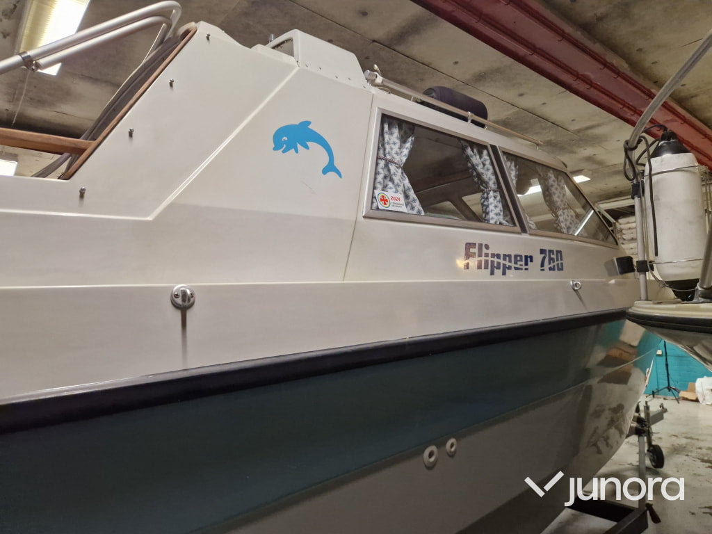 Båt + Trailer - Flipper, 760, Trailer 30km - Jiná technika: obrázek 2 Båt + Trailer - Flipper, 760, Trailer 30km - Jiná technika: obrázek 2