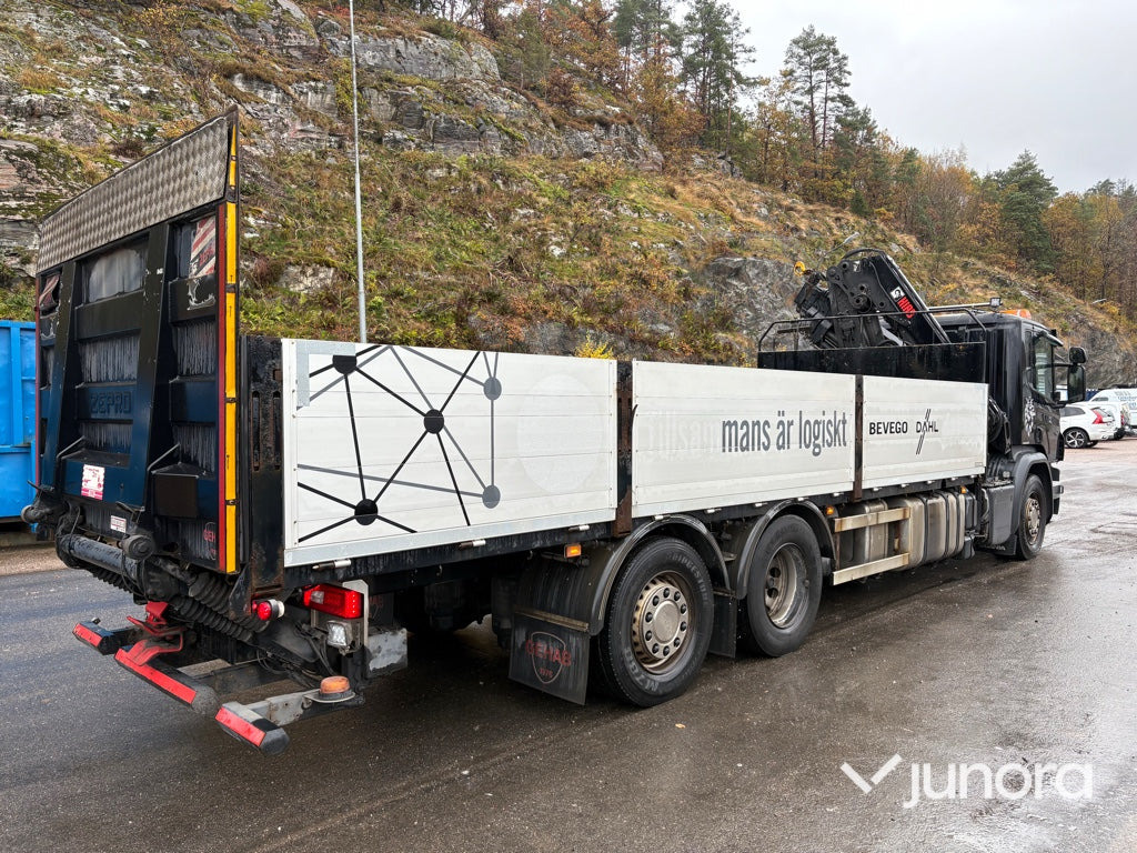 Kranbil - Scania P410, HiAB-kran - Nákladní automobil valníkový/ Plošinový, Auto s hydraulickou rukou: obrázek 3 Kranbil - Scania P410, HiAB-kran - Nákladní automobil valníkový/ Plošinový, Auto s hydraulickou rukou: obrázek 3