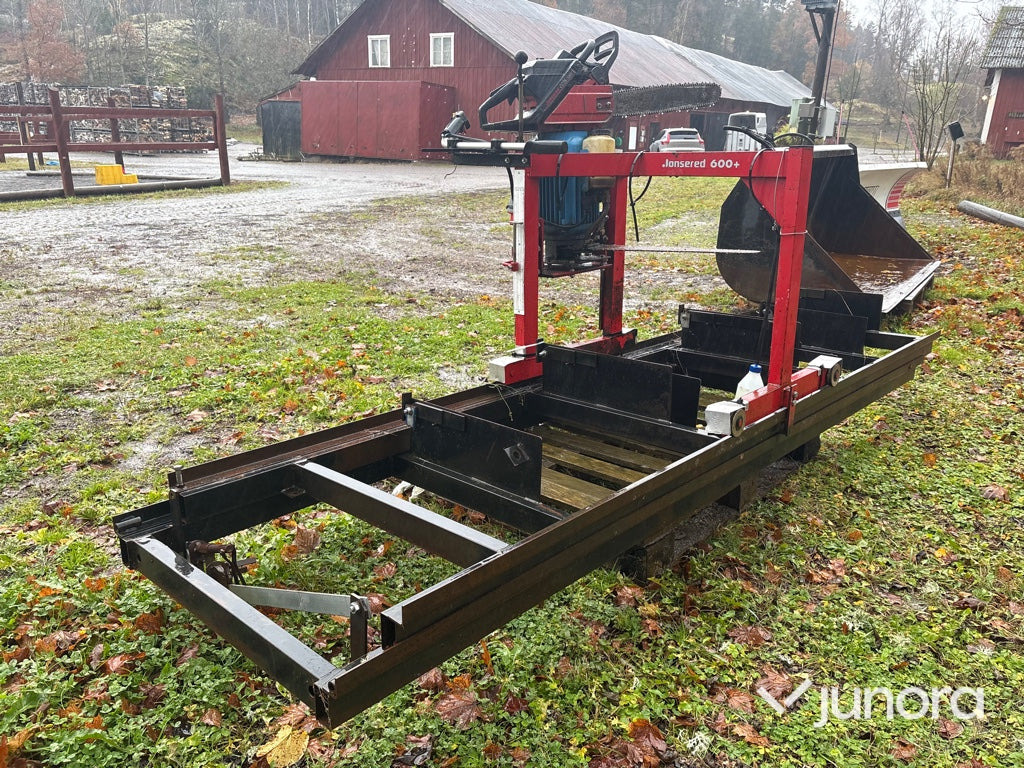 Sågverk - Jonsered 600+ el - Kmeňová pásová píla: obrázek 5 Sågverk - Jonsered 600+ el - Kmeňová pásová píla: obrázek 5