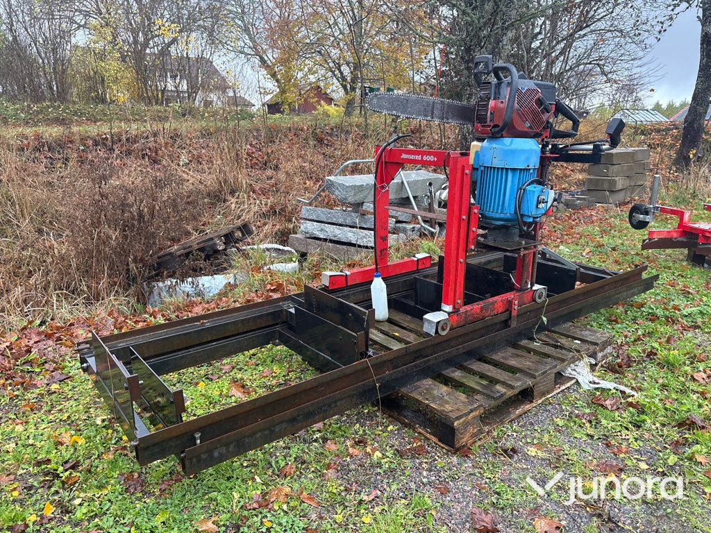 Sågverk - Jonsered 600+ el - Kmeňová pásová píla: obrázek 1 Sågverk - Jonsered 600+ el - Kmeňová pásová píla: obrázek 1