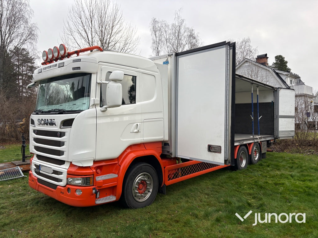 Skåpbil - Scania R410LB - Skříňový nákladní auto: obrázek 1 Skåpbil - Scania R410LB - Skříňový nákladní auto: obrázek 1