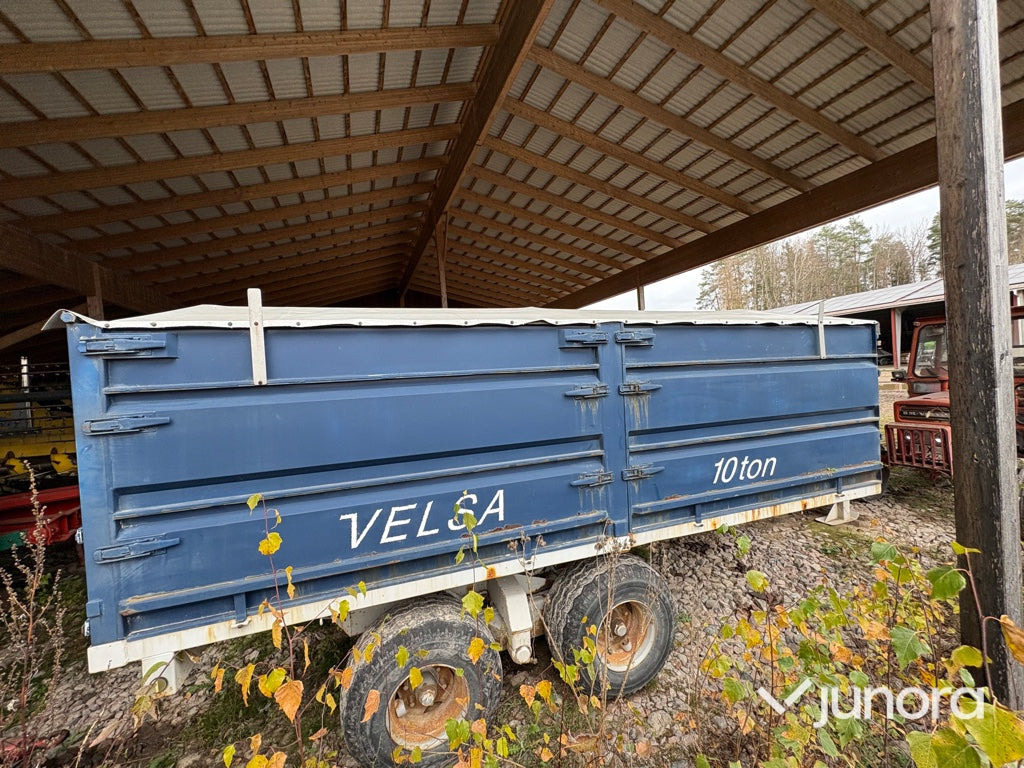 Spannmålsvagn - Velsa, 10 ton - Zemědělský sklápěcí přívěs: obrázek 5 Spannmålsvagn - Velsa, 10 ton - Zemědělský sklápěcí přívěs: obrázek 5