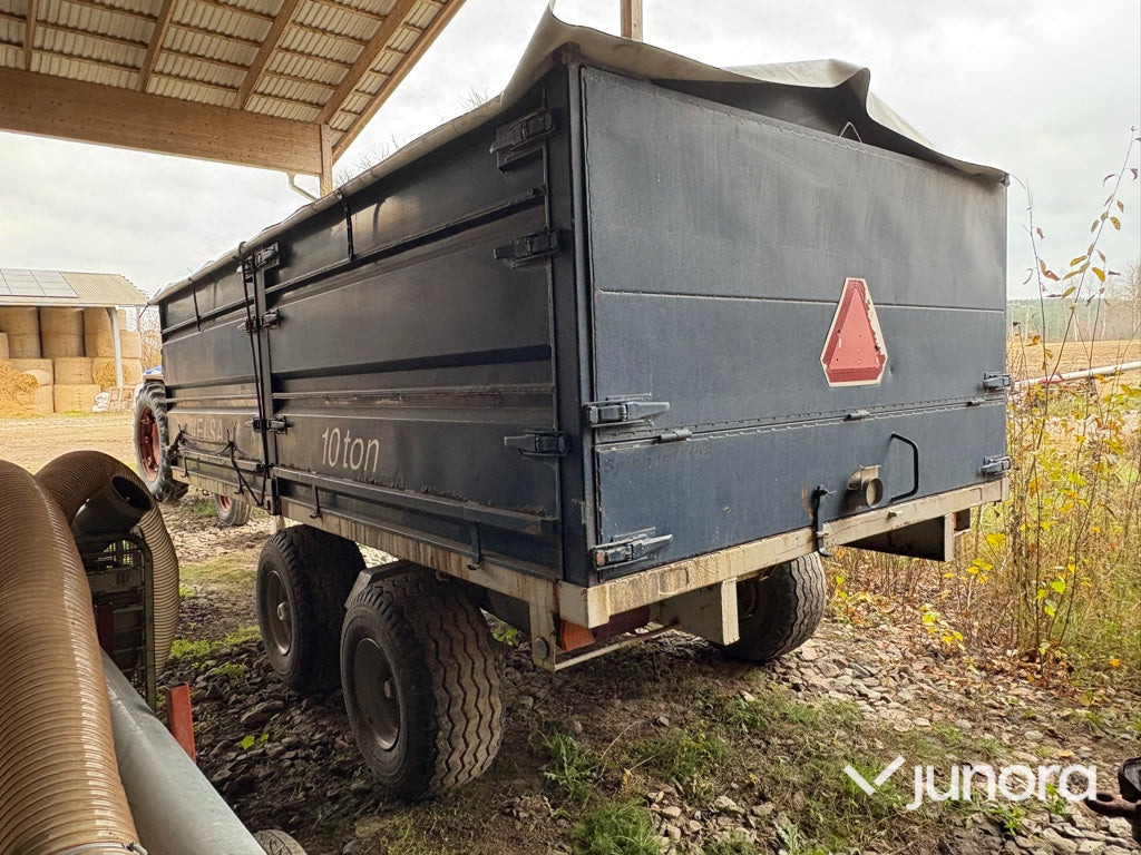 Spannmålsvagn - Velsa, 10 ton - Zemědělský sklápěcí přívěs: obrázek 2 Spannmålsvagn - Velsa, 10 ton - Zemědělský sklápěcí přívěs: obrázek 2