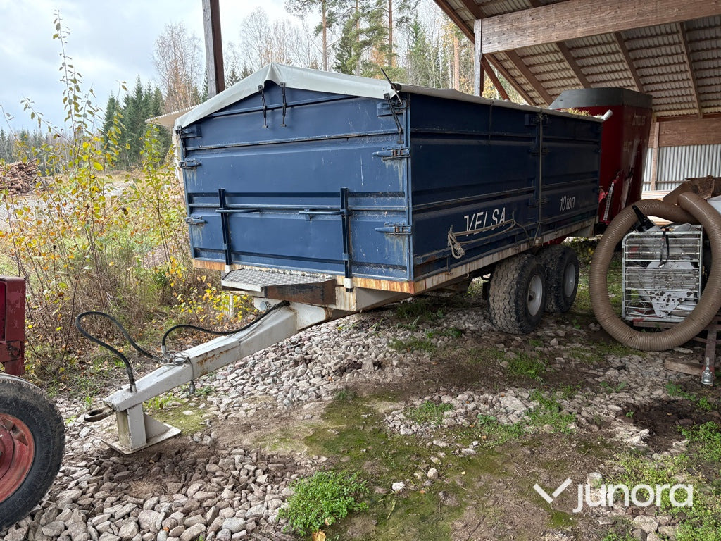 Spannmålsvagn - Velsa, 10 ton - Zemědělský sklápěcí přívěs: obrázek 1 Spannmålsvagn - Velsa, 10 ton - Zemědělský sklápěcí přívěs: obrázek 1