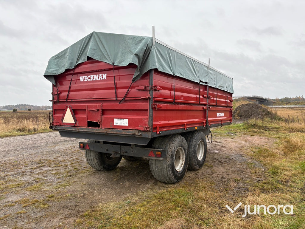 Tippkärra - Weckman Ws 130 - Zemědělský sklápěcí přívěs: obrázek 3 Tippkärra - Weckman Ws 130 - Zemědělský sklápěcí přívěs: obrázek 3