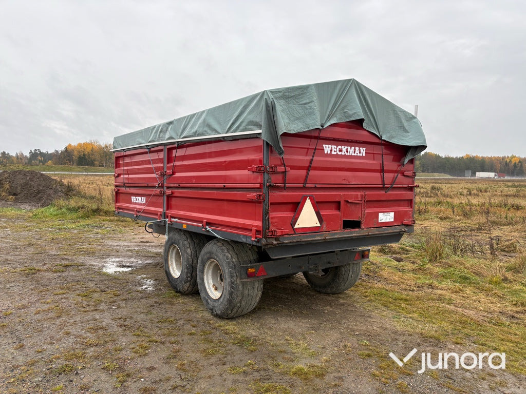 Tippkärra - Weckman Ws 130 - Zemědělský sklápěcí přívěs: obrázek 4 Tippkärra - Weckman Ws 130 - Zemědělský sklápěcí přívěs: obrázek 4
