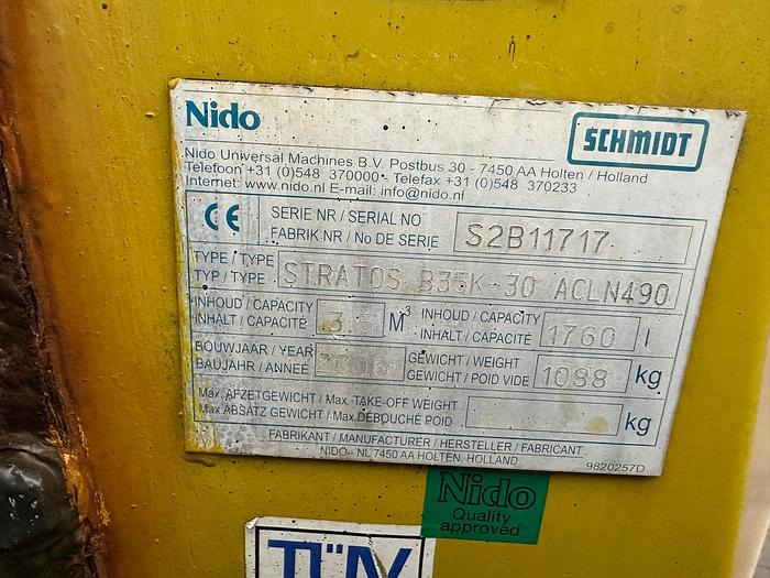Nido Stratos B35K-30 ACLN-490 - Sypač písku/ Soli: obrázek 5 Nido Stratos B35K-30 ACLN-490 - Sypač písku/ Soli: obrázek 5