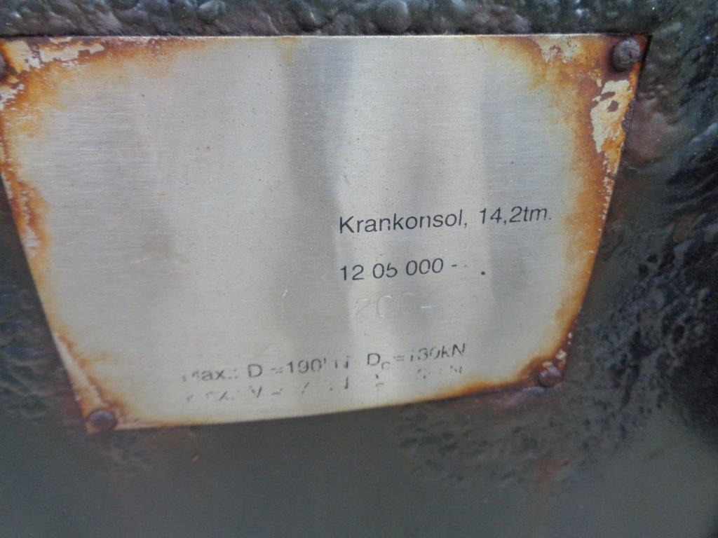 HMF 14,2 T-M Kran konsol med træktravers - Karoserie a exteriér pro Nákladní auto: obrázek 4 HMF 14,2 T-M Kran konsol med træktravers - Karoserie a exteriér pro Nákladní auto: obrázek 4