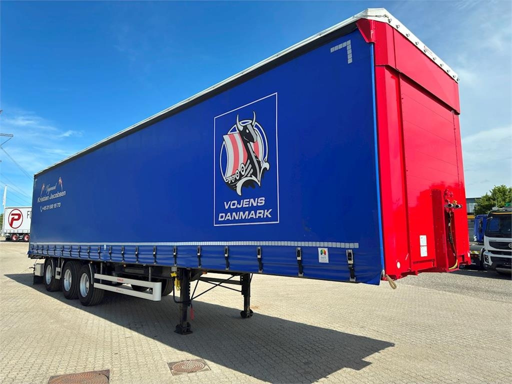 Hangler 3-aks gardintrailer hævetag + skydetag - Plachtový návěs: obrázek 2 Hangler 3-aks gardintrailer hævetag + skydetag - Plachtový návěs: obrázek 2