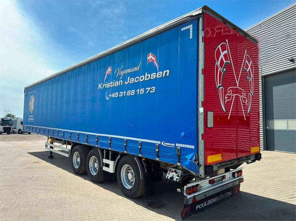 Hangler 3-aks gardintrailer hævetag + skydetag - Plachtový návěs: obrázek 5 Hangler 3-aks gardintrailer hævetag + skydetag - Plachtový návěs: obrázek 5