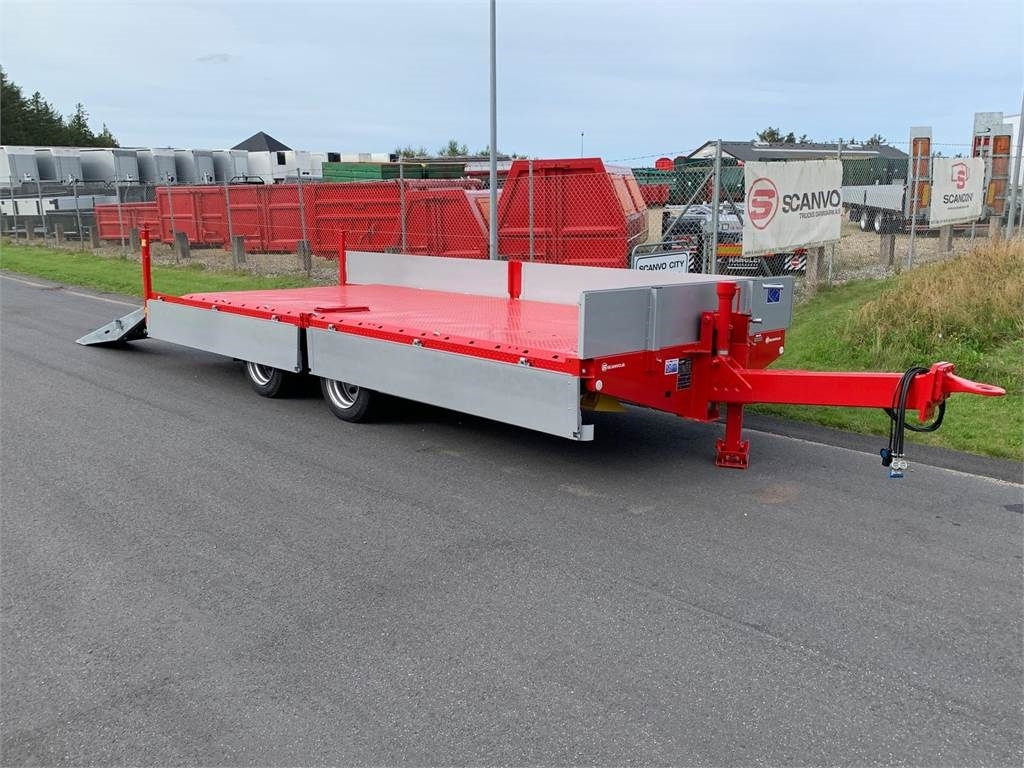 Hangler TPS-H 140 2 akslet kærre med ramper - Podvalníkový přívěs: obrázek 4 Hangler TPS-H 140 2 akslet kærre med ramper - Podvalníkový přívěs: obrázek 4