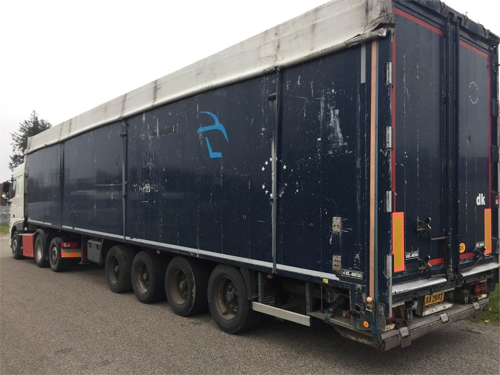 Kel-Berg 92m3 alu kasse + folde-slæde lift - S posuvnou podlahou návěs: obrázek 2 Kel-Berg 92m3 alu kasse + folde-slæde lift - S posuvnou podlahou návěs: obrázek 2