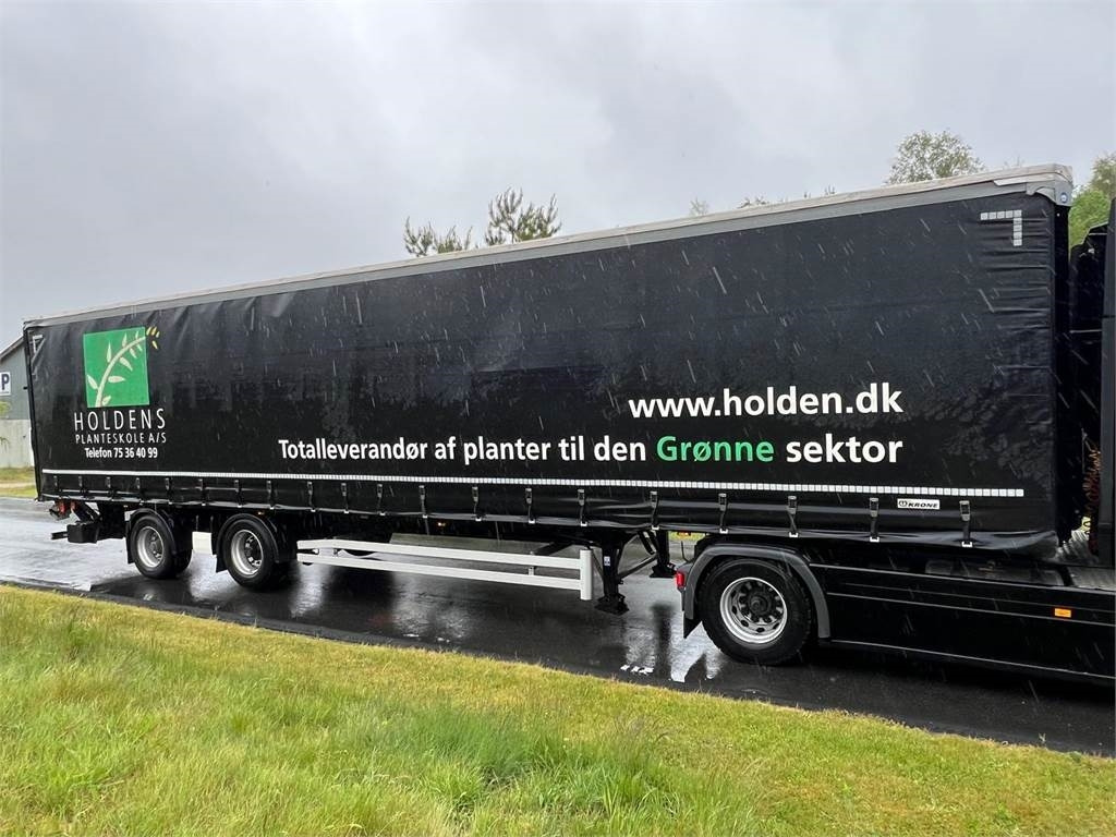Krone 13,6 mtr gardin - lodretstående lift - Plachtový návěs: obrázek 4 Krone 13,6 mtr gardin - lodretstående lift - Plachtový návěs: obrázek 4
