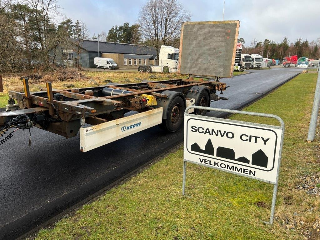 Krone ZZW 18 EL containerlåse - zepro lift - Kontejnerovy přívěs/ Výměnná nástavba: obrázek 1 Krone ZZW 18 EL containerlåse - zepro lift - Kontejnerovy přívěs/ Výměnná nástavba: obrázek 1