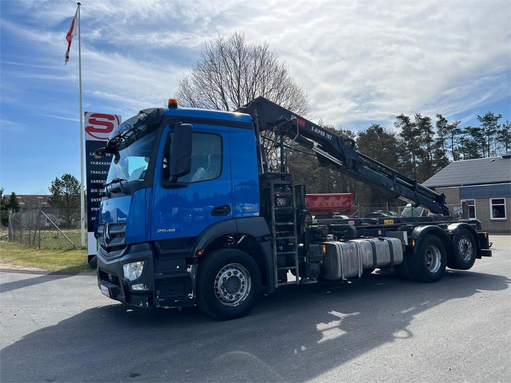 Mercedes-Benz Antos 2546 - Hiab 192 E kran  - Ramenový nosič kontajnerov: obrázek 1 Mercedes-Benz Antos 2546 - Hiab 192 E kran  - Ramenový nosič kontajnerov: obrázek 1