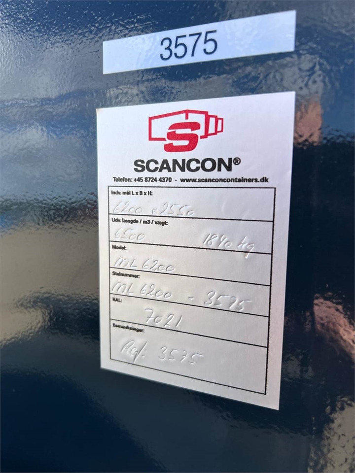 Scancon ML6200R Maskinlad på hejselads ramme - Valníková nástavba: obrázek 4 Scancon ML6200R Maskinlad på hejselads ramme - Valníková nástavba: obrázek 4