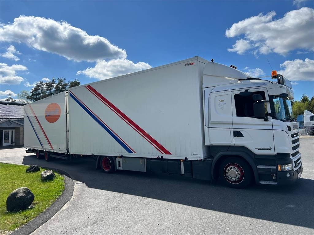 Scania R410 DB 4x2 MLB + tandem trailer 121m3 - Skříňový nákladní auto: obrázek 5 Scania R410 DB 4x2 MLB + tandem trailer 121m3 - Skříňový nákladní auto: obrázek 5