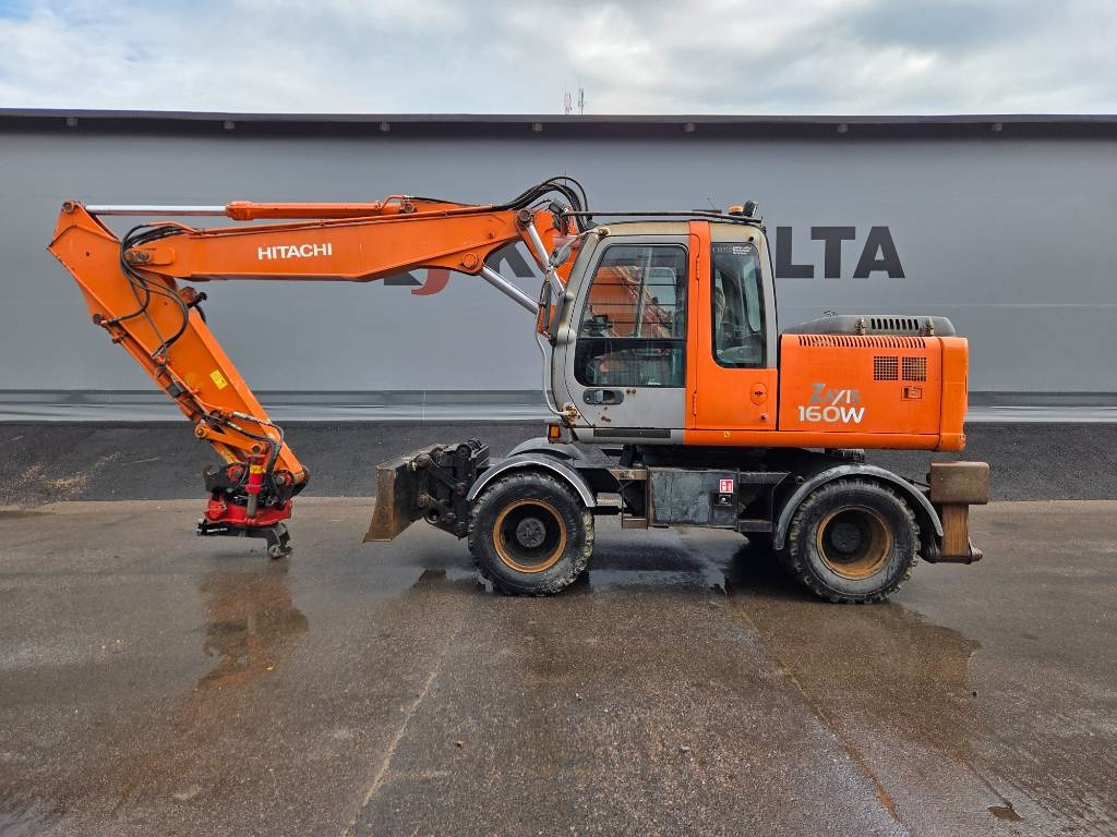 Hitachi ZX160 W PYÖRITTÄJÄLLÄ - Kolesové rýpadlo: obrázek 1 Hitachi ZX160 W PYÖRITTÄJÄLLÄ - Kolesové rýpadlo: obrázek 1
