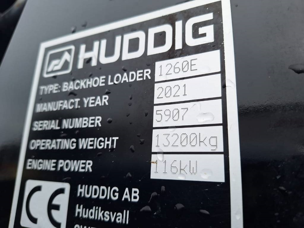 Rýpadlo-nakladač Huddig 1260E CABLE, ISO NOSTIN YM.: obrázek 30